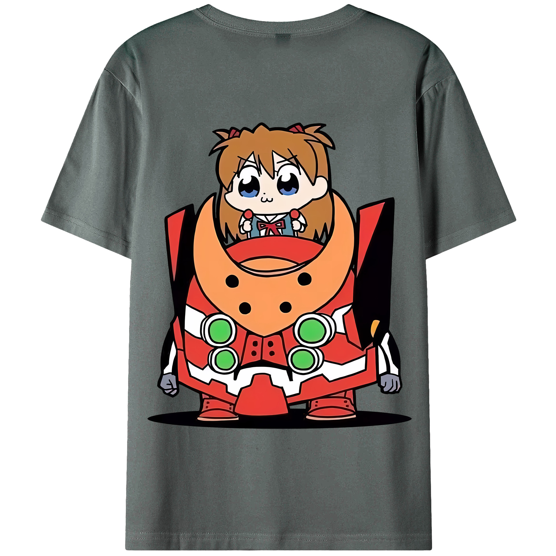 （画像用） EVA 新世紀エヴァンゲリオン 綿100％半袖Tシャツ（背面プリント）